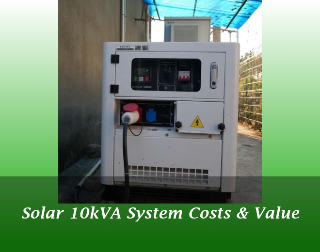 Solar 10kVA System Costs & Value